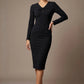 Heidi Sculpted Long Sleeve Pencil Dress