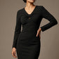 Heidi Sculpted Long Sleeve Pencil Dress