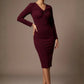 Heidi Sculpted Long Sleeve Pencil Dress