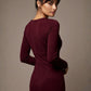 Heidi Sculpted Long Sleeve Pencil Dress