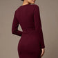 Heidi Sculpted Long Sleeve Pencil Dress
