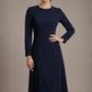 Turner Long Sleeve A-Line Dress