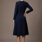 Turner Long Sleeve A-Line Dress