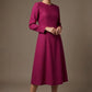 Turner Long Sleeve A-Line Dress