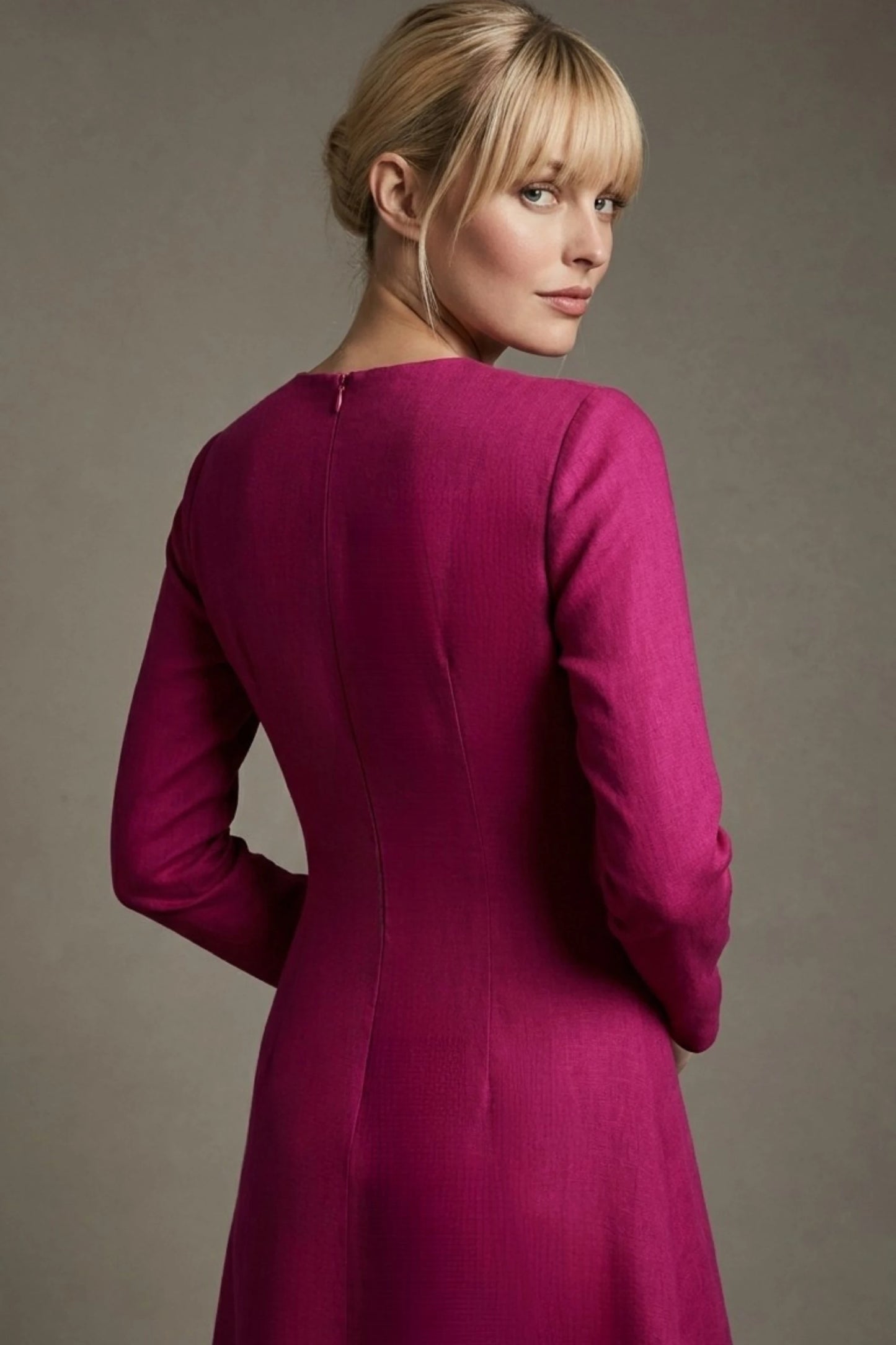 Turner Long Sleeve A-Line Dress