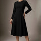 Turner Long Sleeve A-Line Dress