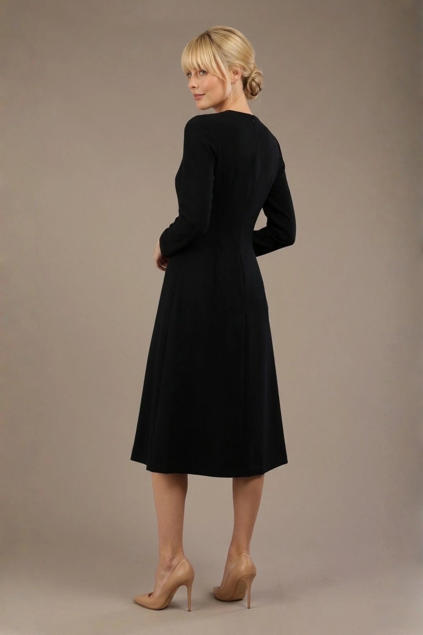 Turner Long Sleeve A-Line Dress