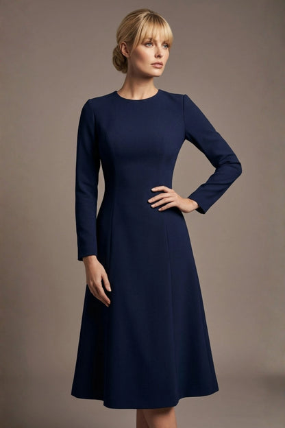 Turner Long Sleeve A-Line Dress