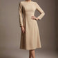 Turner Long Sleeve A-Line Dress