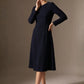 Turner Long Sleeve A-Line Dress