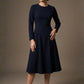 Turner Long Sleeve A-Line Dress