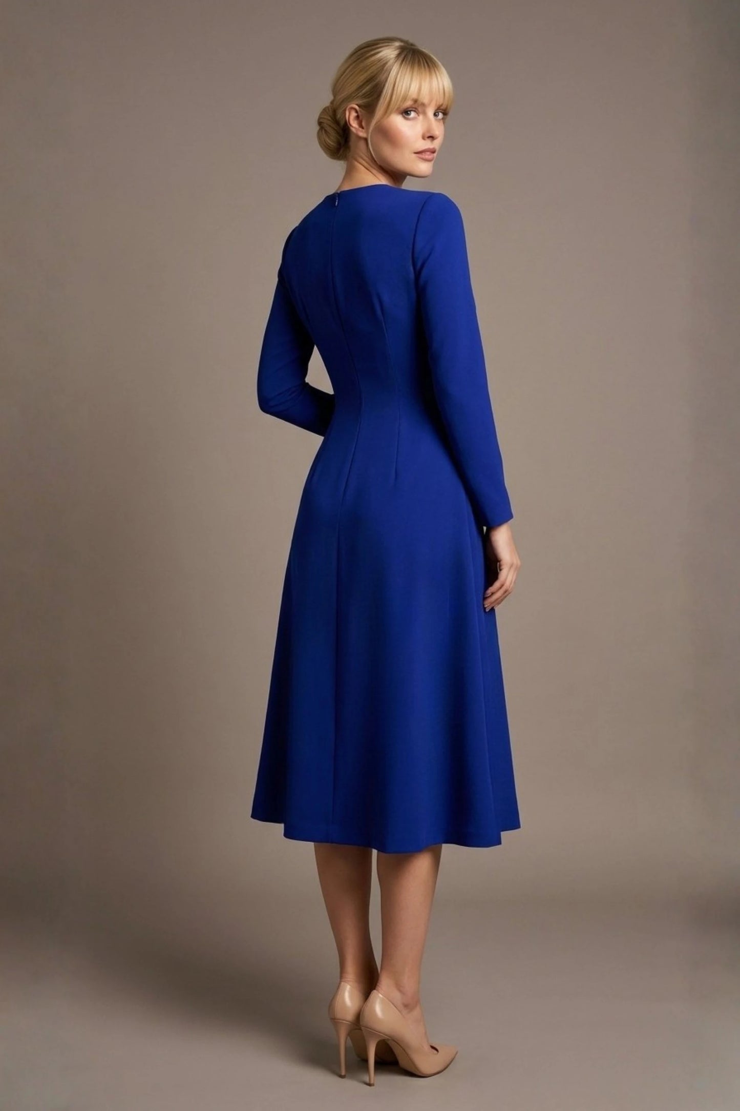 Turner Long Sleeve A-Line Dress