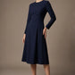 Turner Long Sleeve A-Line Dress