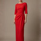 Havana Boat Neck Maxi Dress