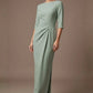 Havana Boat Neck Maxi Dress