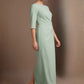 Havana Boat Neck Maxi Dress