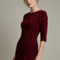 Havana Boat Neck Maxi Dress
