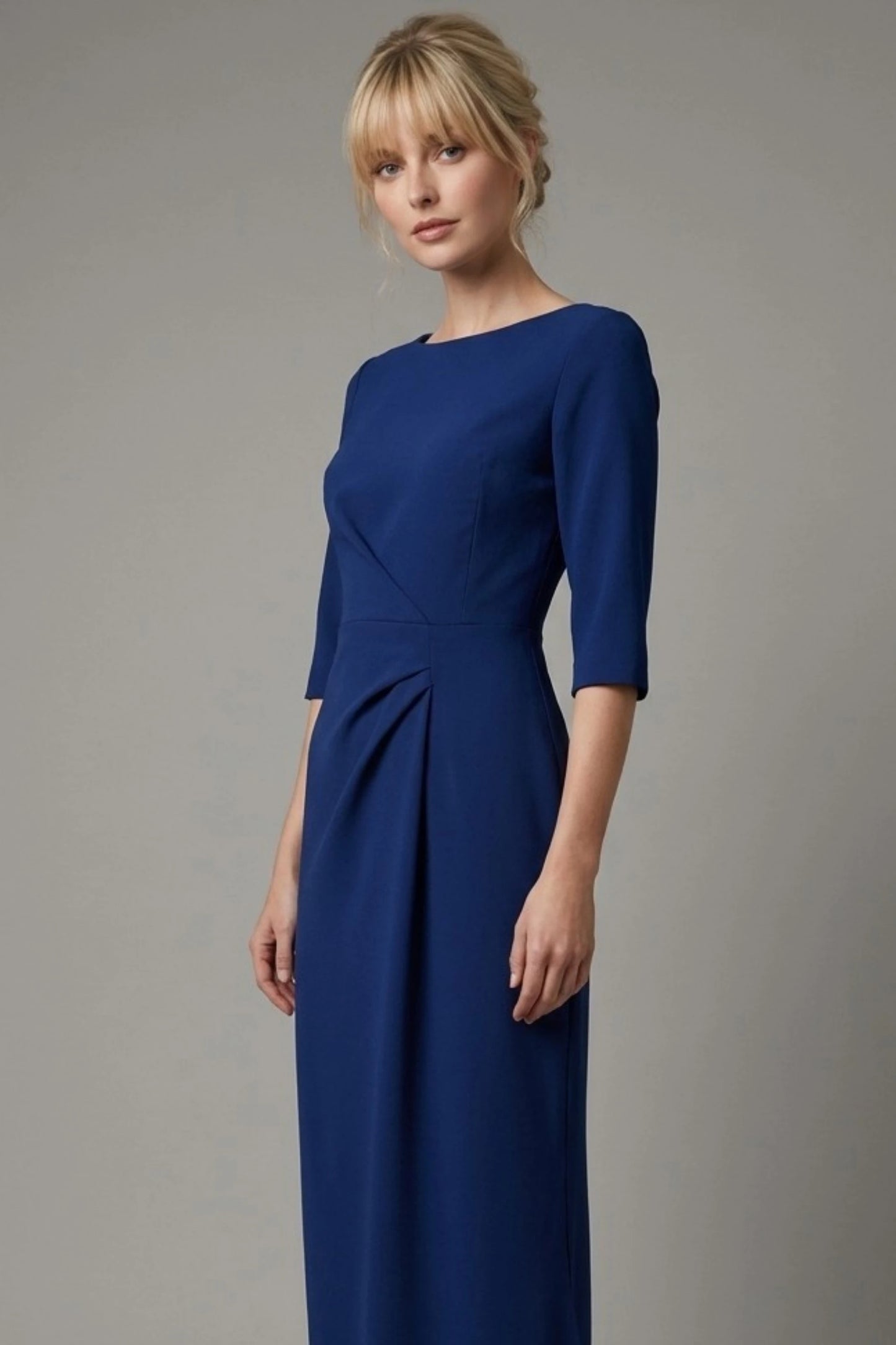 Havana Boat Neck Maxi Dress