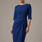 Havana Boat Neck Maxi Dress