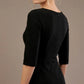 Havana Boat Neck Maxi Dress