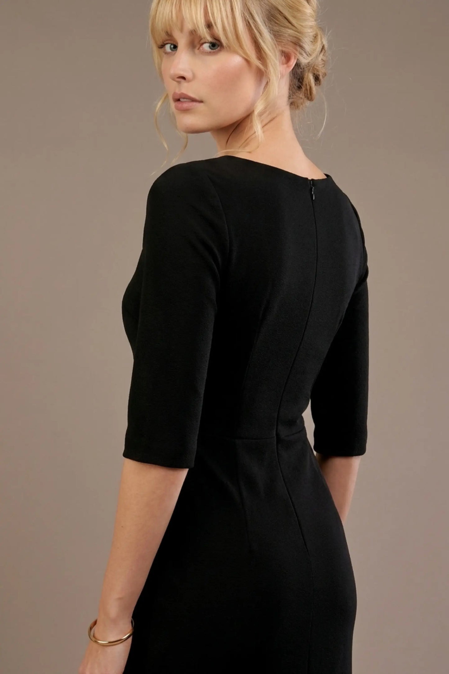 Havana Boat Neck Maxi Dress