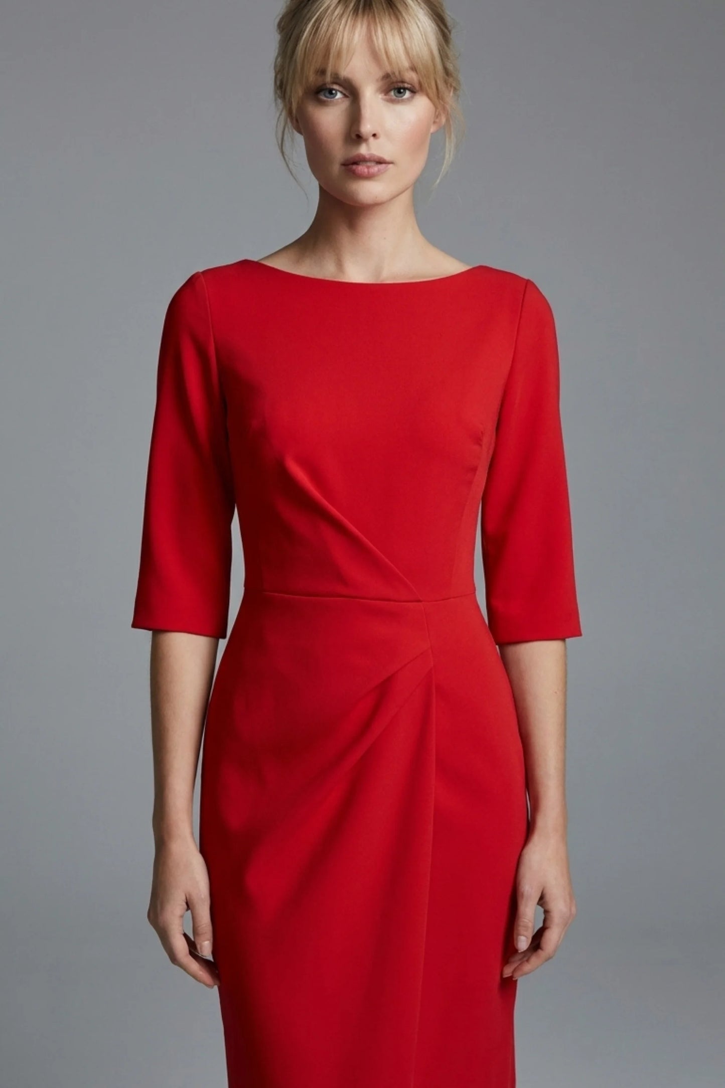 Havana Boat Neck Maxi Dress