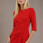 Havana Boat Neck Maxi Dress