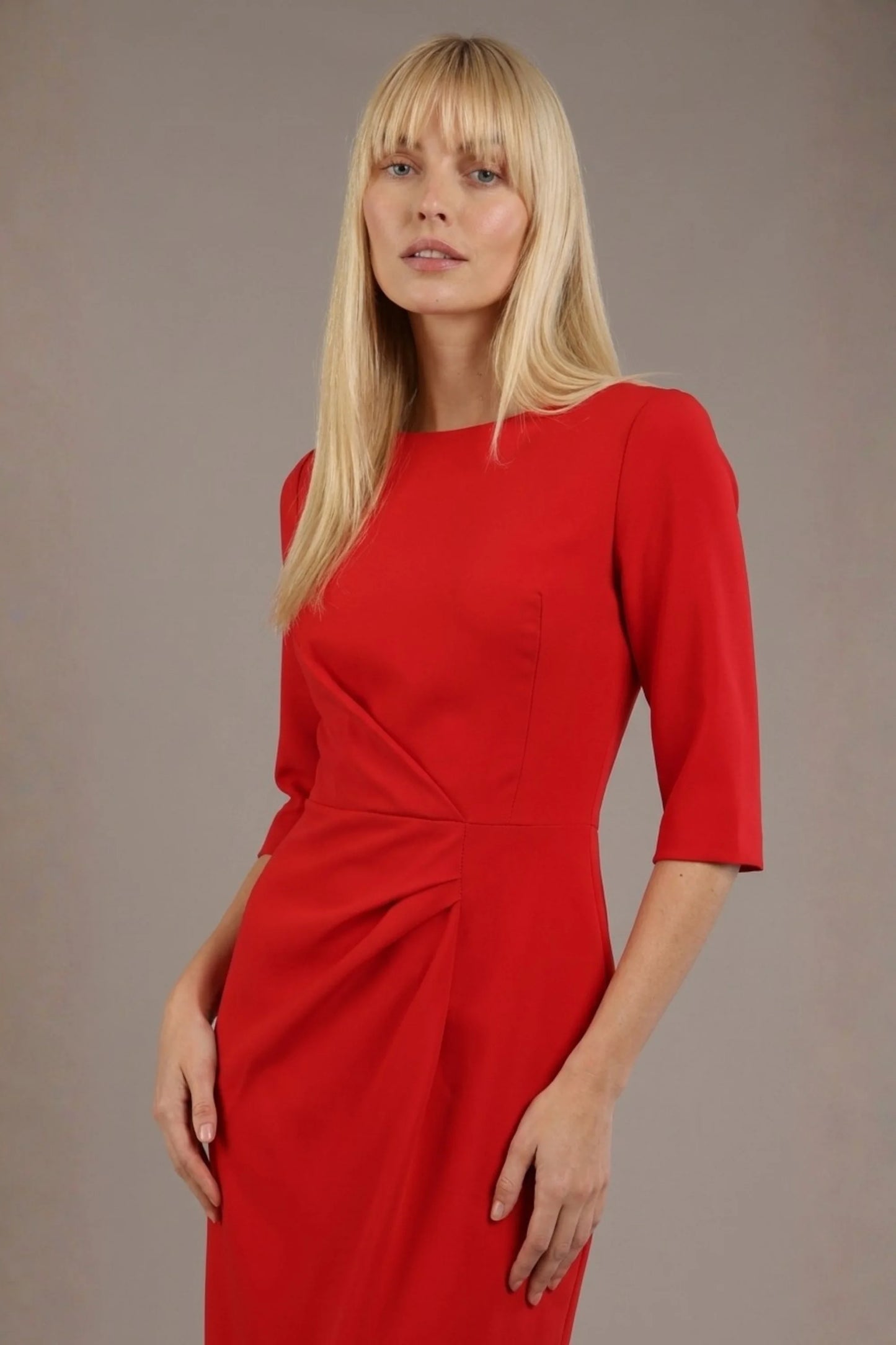 Havana Boat Neck Maxi Dress