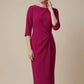 Havana Boat Neck Maxi Dress