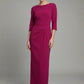 Havana Boat Neck Maxi Dress