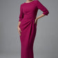 Havana Boat Neck Maxi Dress