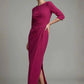 Havana Boat Neck Maxi Dress