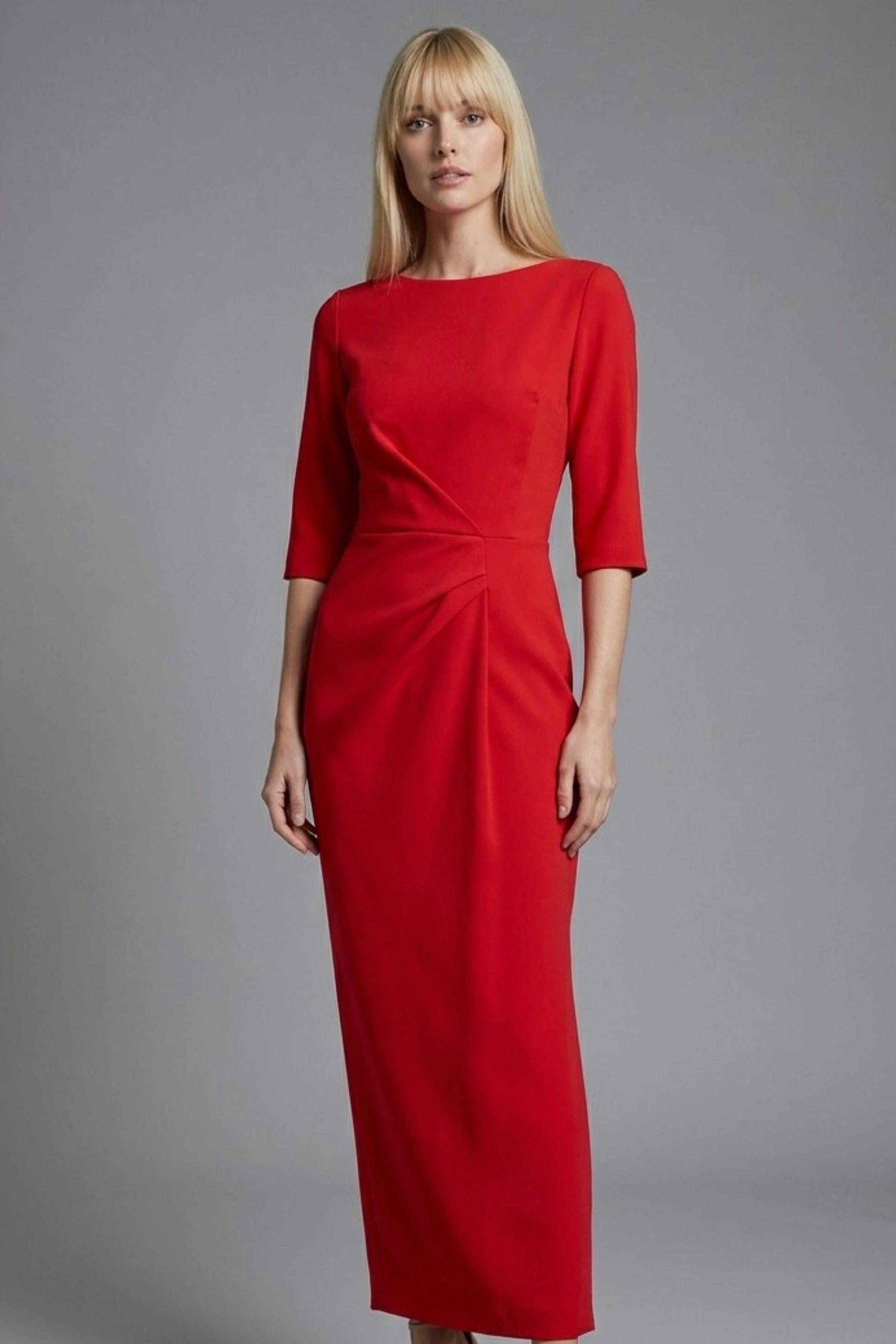 Havana Boat Neck Maxi Dress