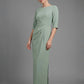 Havana Boat Neck Maxi Dress