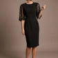 Lovelock French Lace Sleeve Dress