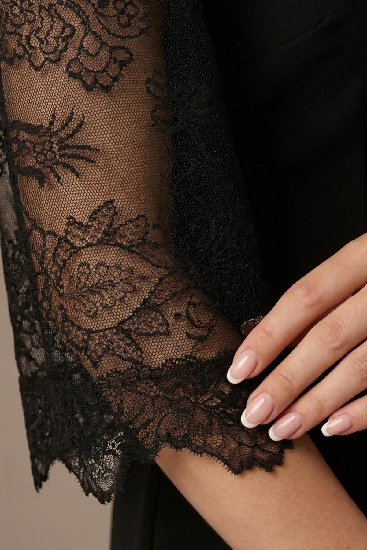 Lovelock French Lace Sleeve Dress