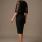 Lovelock French Lace Sleeve Dress