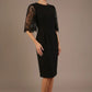 Lovelock French Lace Sleeve Dress