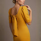 Leiston Open-Back Pencil Dress