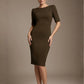 Leiston Open-Back Pencil Dress