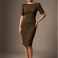 Leiston Open-Back Pencil Dress