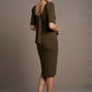 Leiston Open-Back Pencil Dress