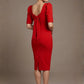 Leiston Open-Back Pencil Dress