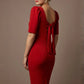 Leiston Open-Back Pencil Dress