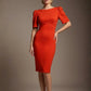 Leiston Open-Back Pencil Dress
