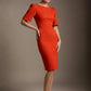 Leiston Open-Back Pencil Dress