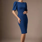Leiston Open-Back Pencil Dress