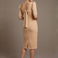Leiston Open-Back Pencil Dress
