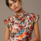 Arundel Cowl Neck & Swing Skirt Co-ord