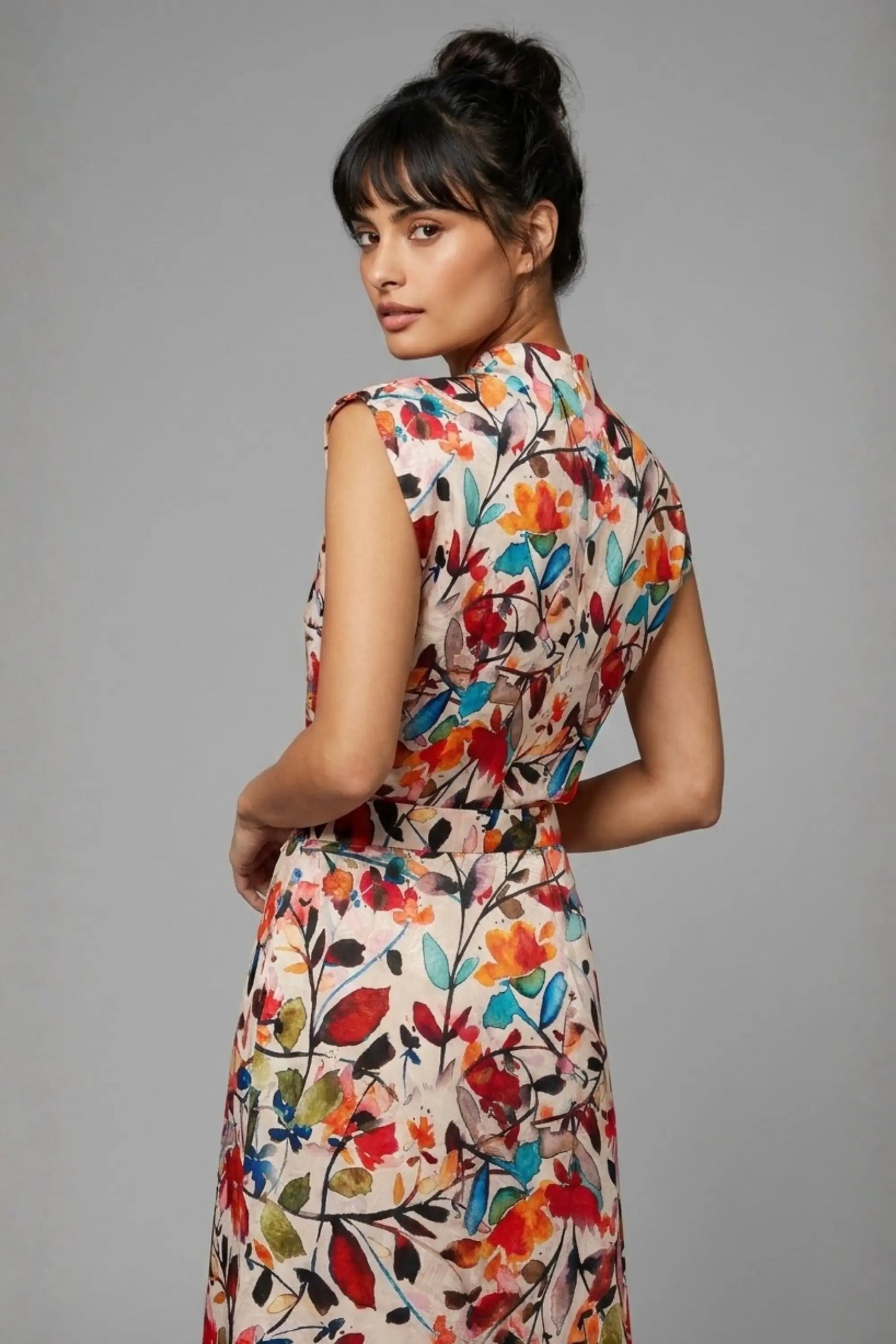 Arundel Cowl Neck & Swing Skirt Co-ord
